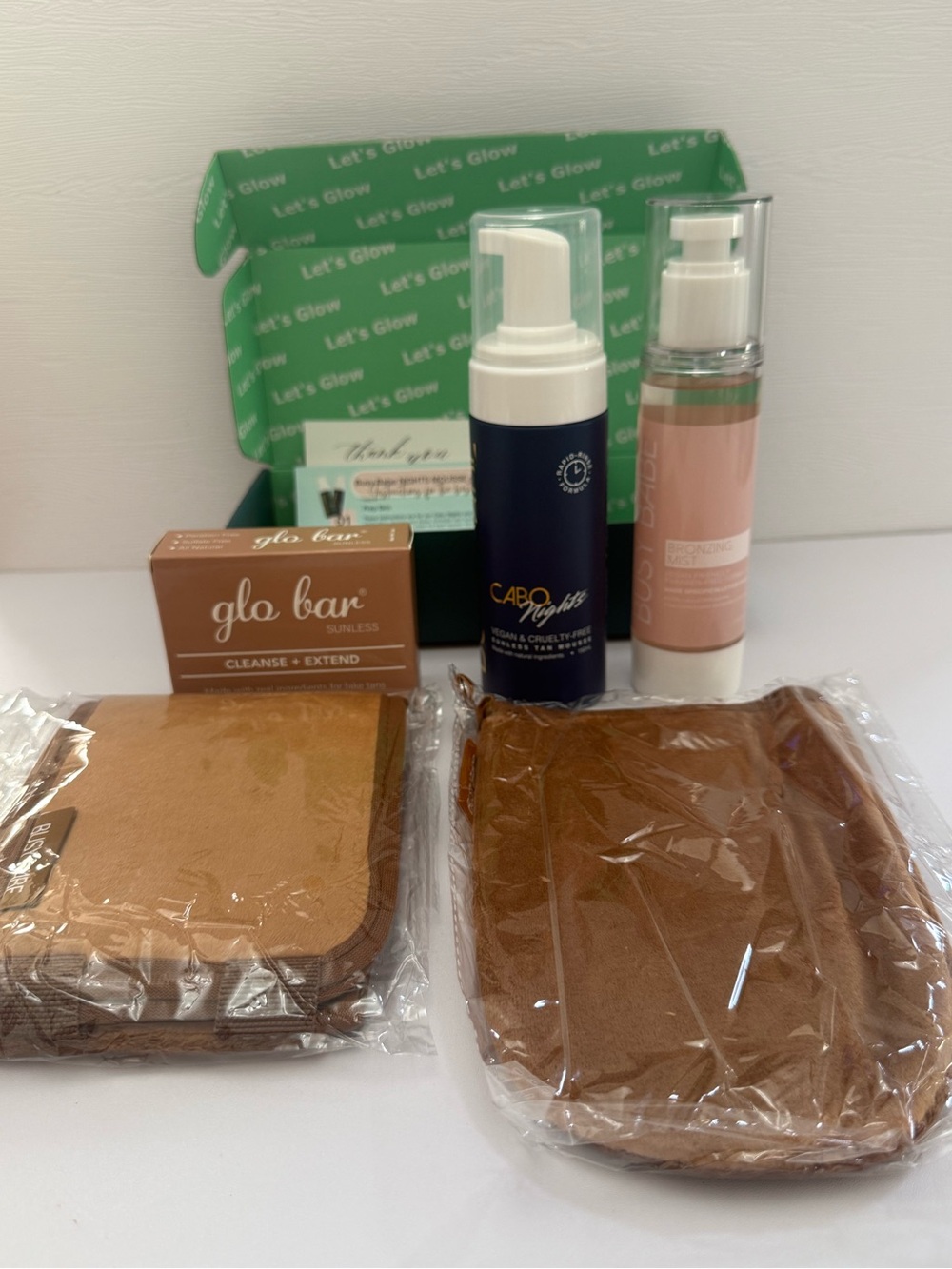 Busy Babe Tan Head to Toe Glow Bundles: Cabo Nights and Golden Nights